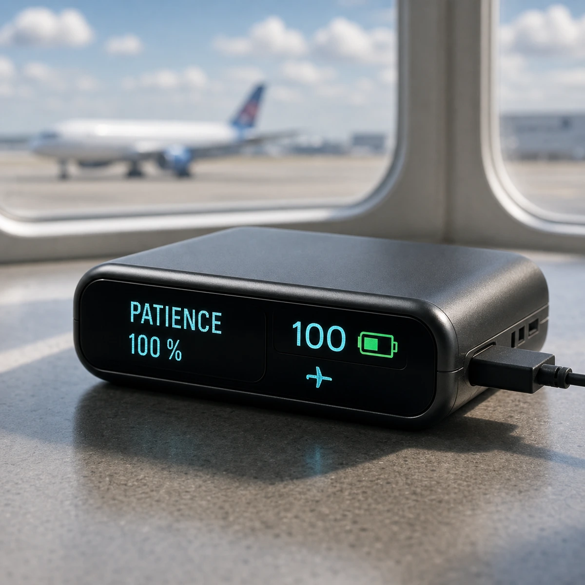 Airport Patience Charger