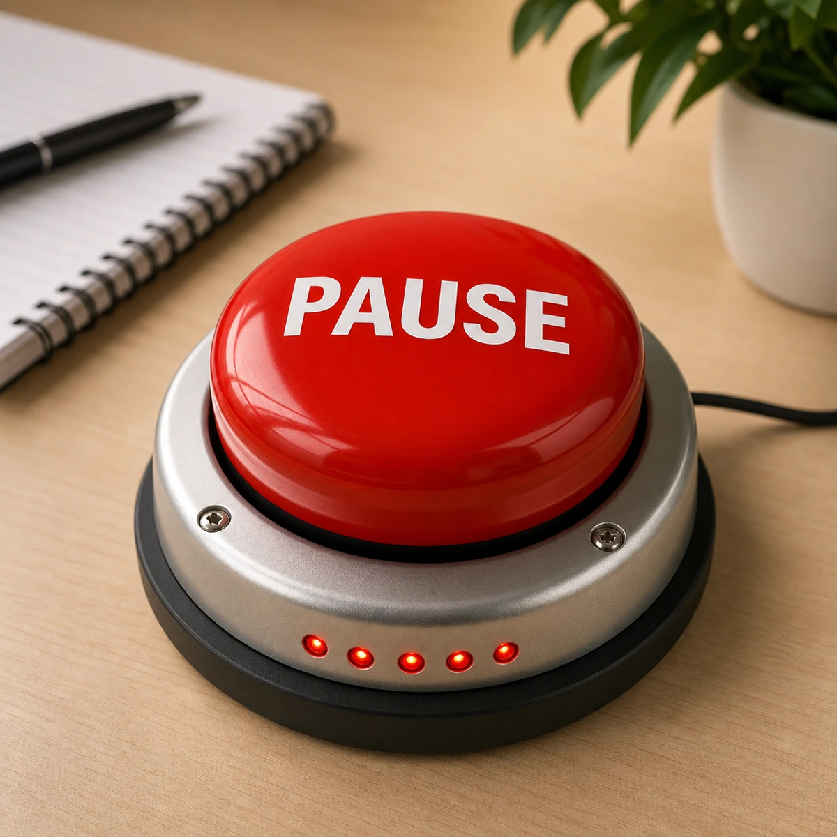 Argument Pause Button